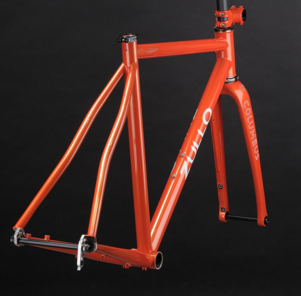 ZULLO Gravel XCR — Italian stainless gravel frameset