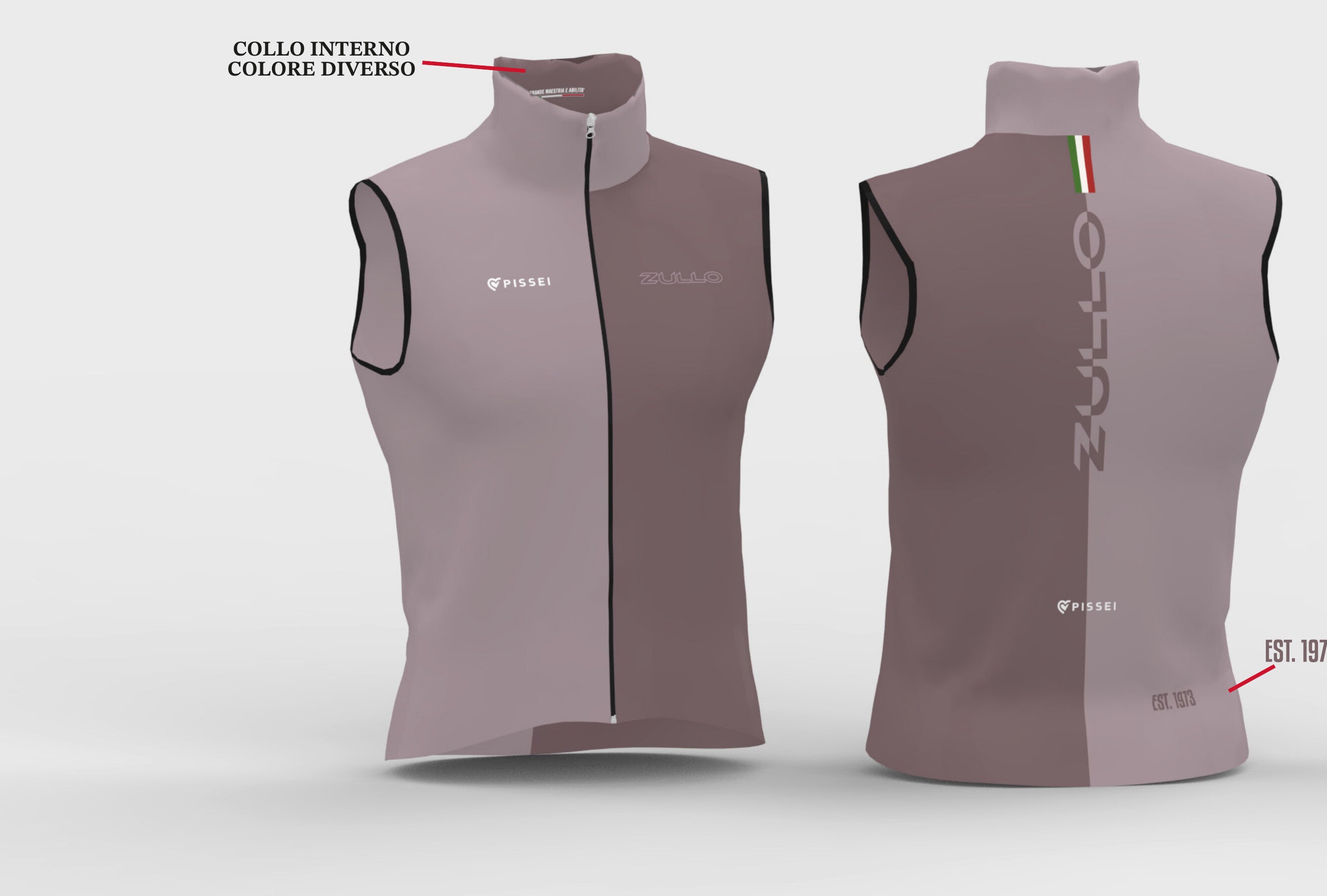 Rosa Antico wind vest